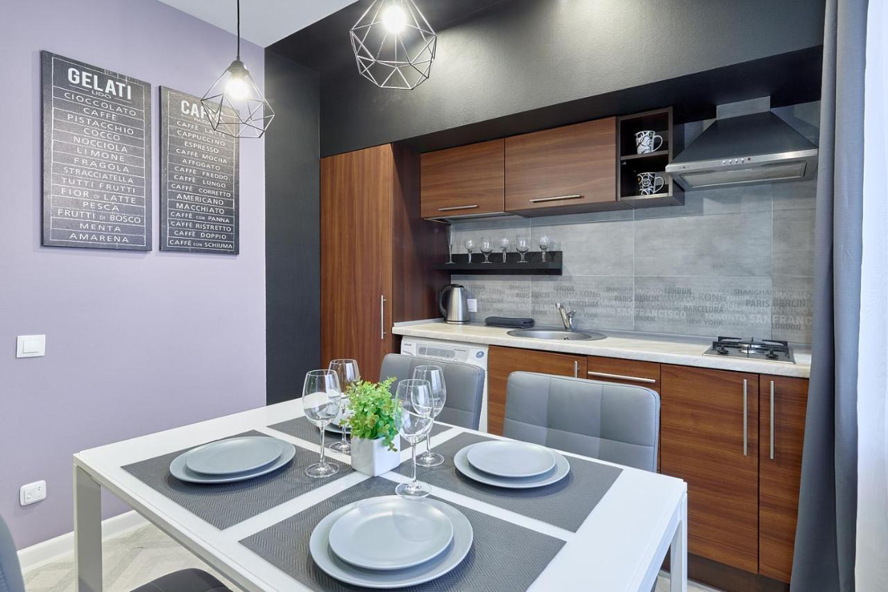 New Apart Lesi Ukrainky Blvd And Olimpiyska And Kreshchatyk And Manhattan City With Parking Kiev Eksteriør bilde